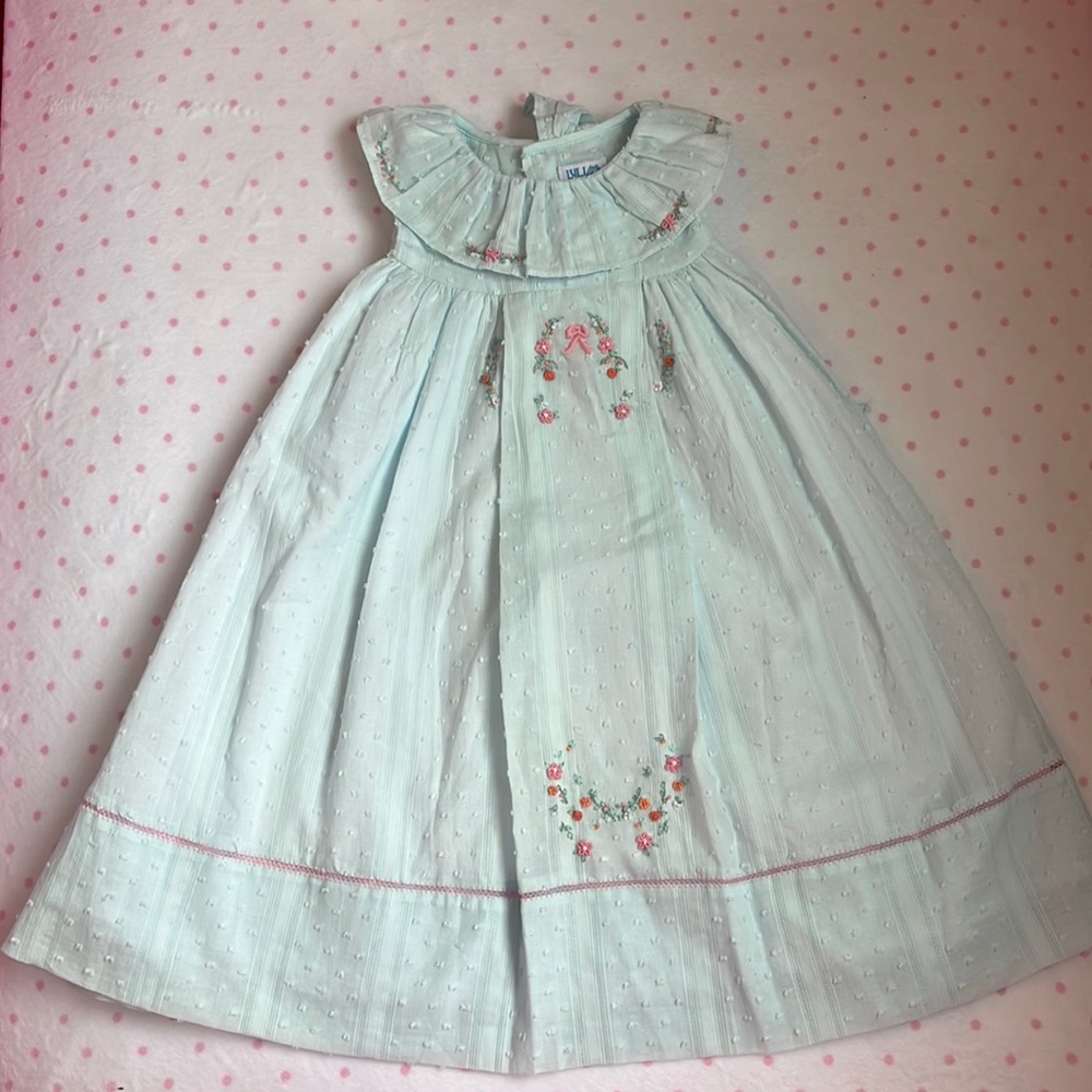 Luli & Me Swiss Dot Dress